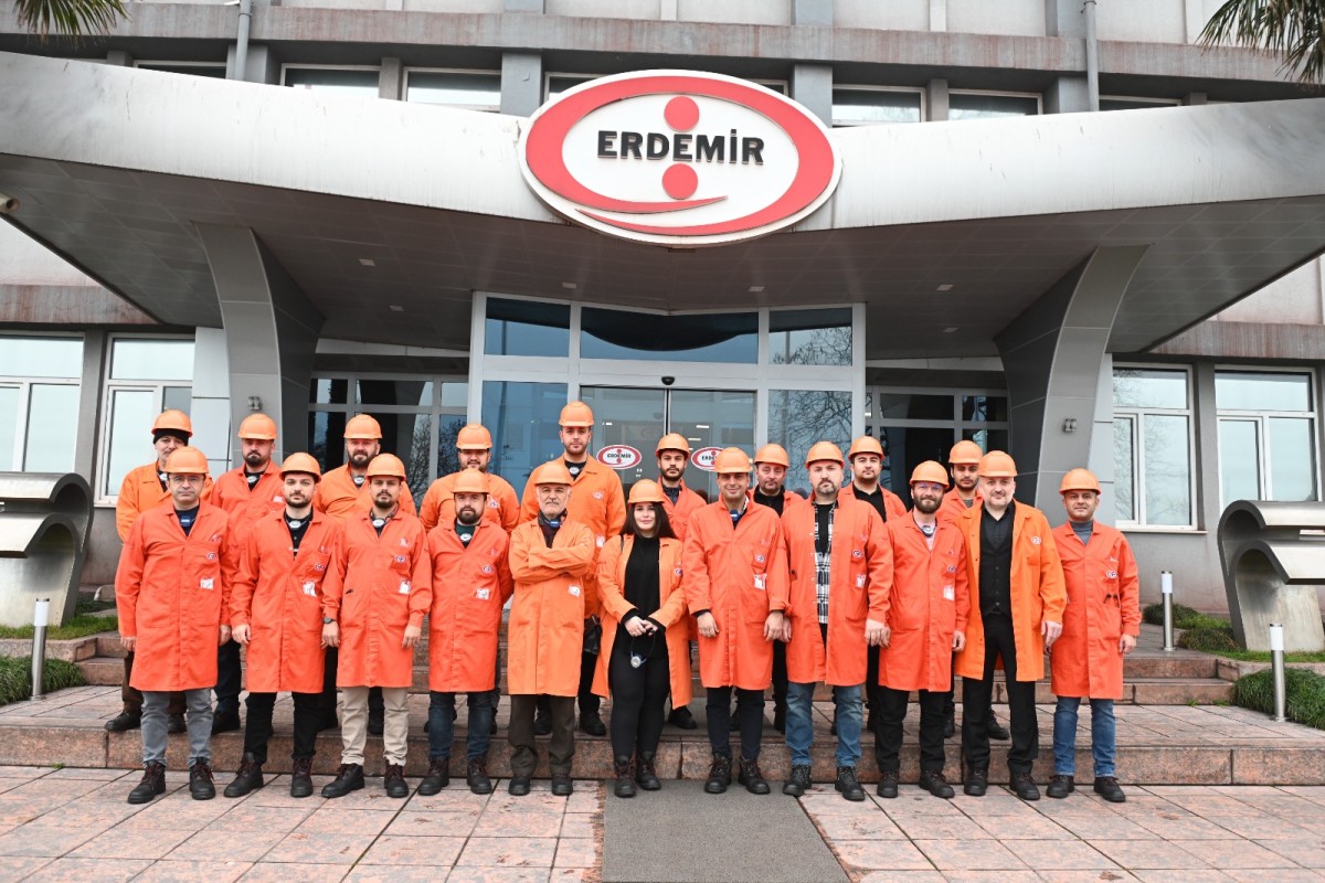 TSO üyeleri Erdemir’i ziyaret etti