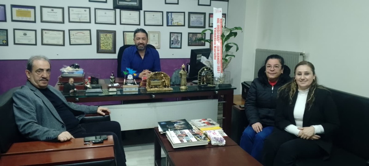 ÖNDER GAZETESİ’NE 35’İNCİ YIL ZİYARETİ