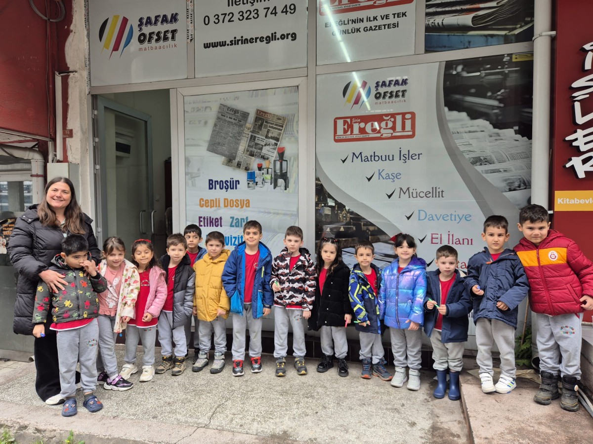 Saniye Erdoğan Anaokulu Çınarlar Sınıfı’ndan Şirin Ereğli’ye anlamlı ziyaret...