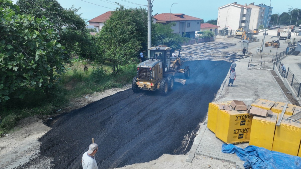 KDZ. EREĞLİ ASFALTLANIYOR