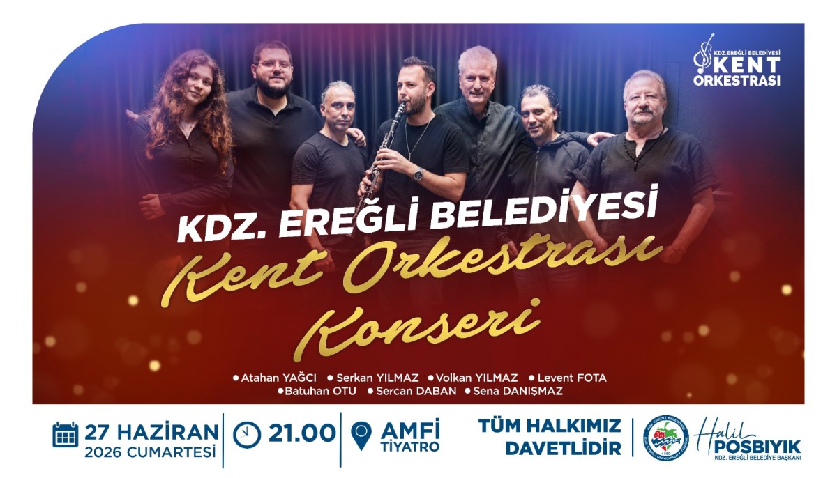 YAZ ETKİNLİKLERİ KENT ORKESTRASI KONSERİ İLE BAŞLIYOR