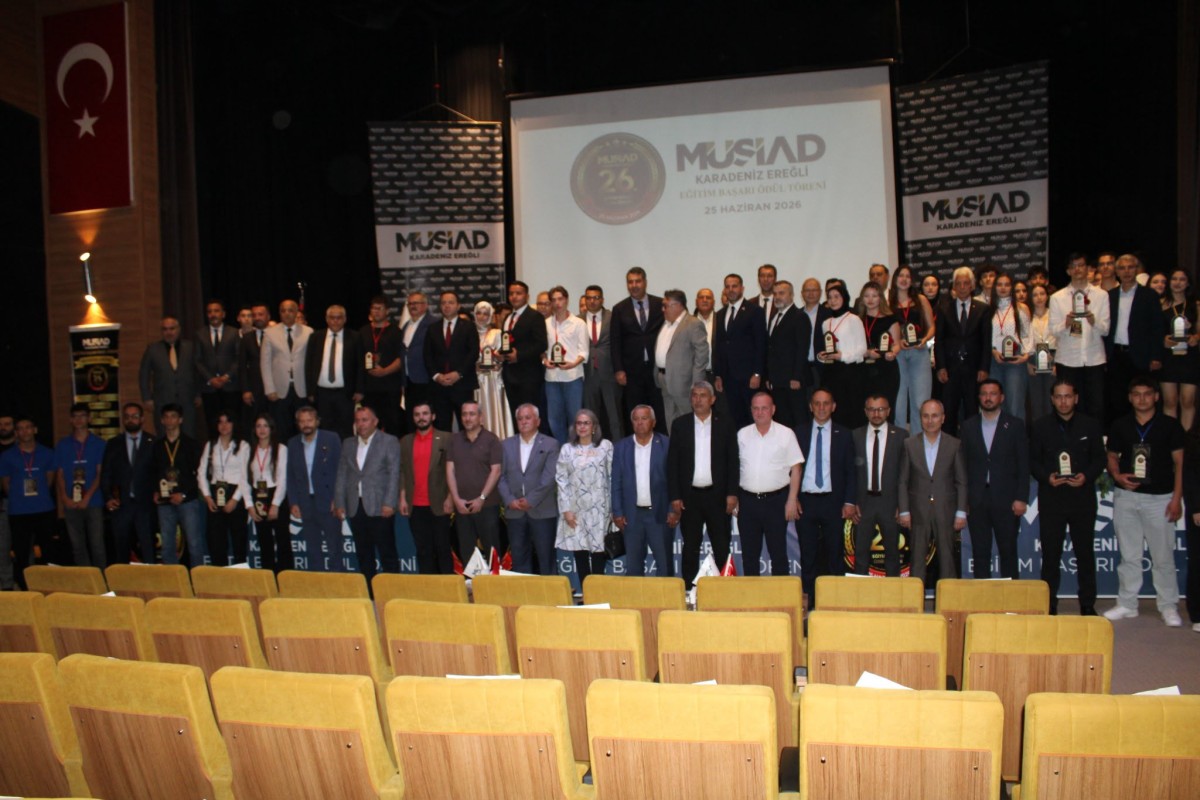 26. MÜSİAD EĞİTİM BAŞARI ÖDÜL TÖRENİ PROGRAMINA KATKI VE KATILIM SAĞLAYANLARA TEŞEKKÜR
