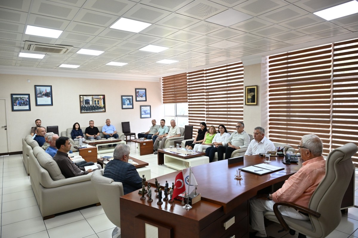 BAŞKAN HALİL POSBIYIK GÖREVİNE BAŞLADI