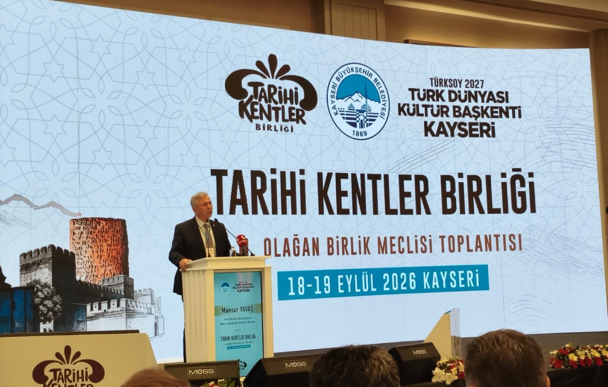 TARİHİ KENTLER BİRLİĞİ KAYSERİ’DE TOPLANDI