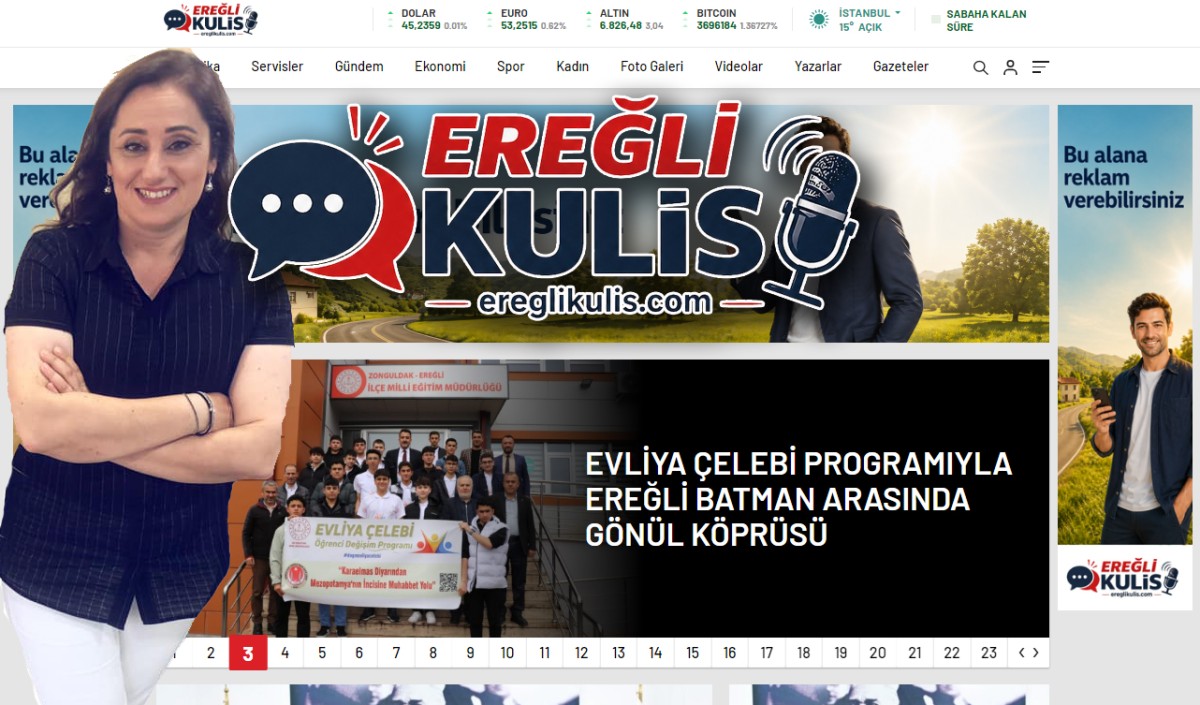 Ereğli’de dijital haberciliğe yeni soluk: 'ereglikulis.com' yayında