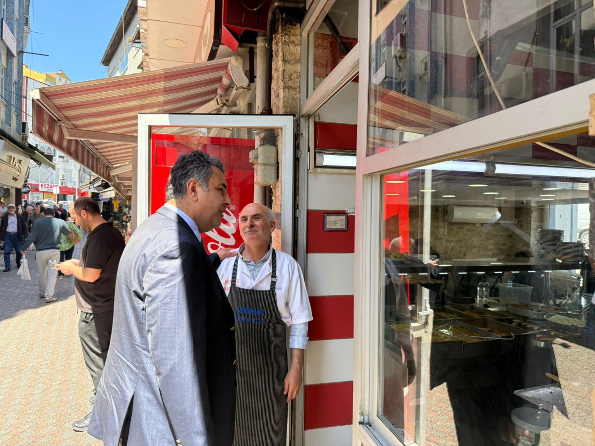 Kaymakam Yılmaz’dan çarşı esnafına ziyaret