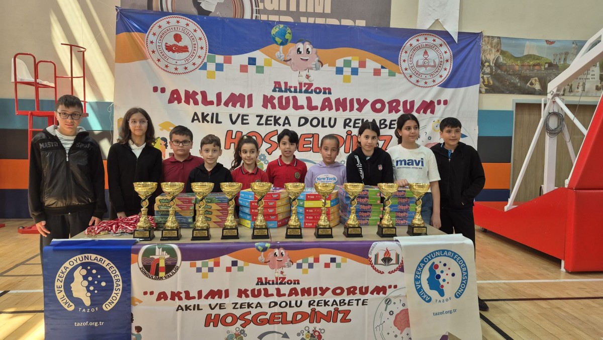 KDZ. EREĞLİ’DEN AKIL VE ZEKA OYUNLARINDA BÜYÜK BAŞARI! 