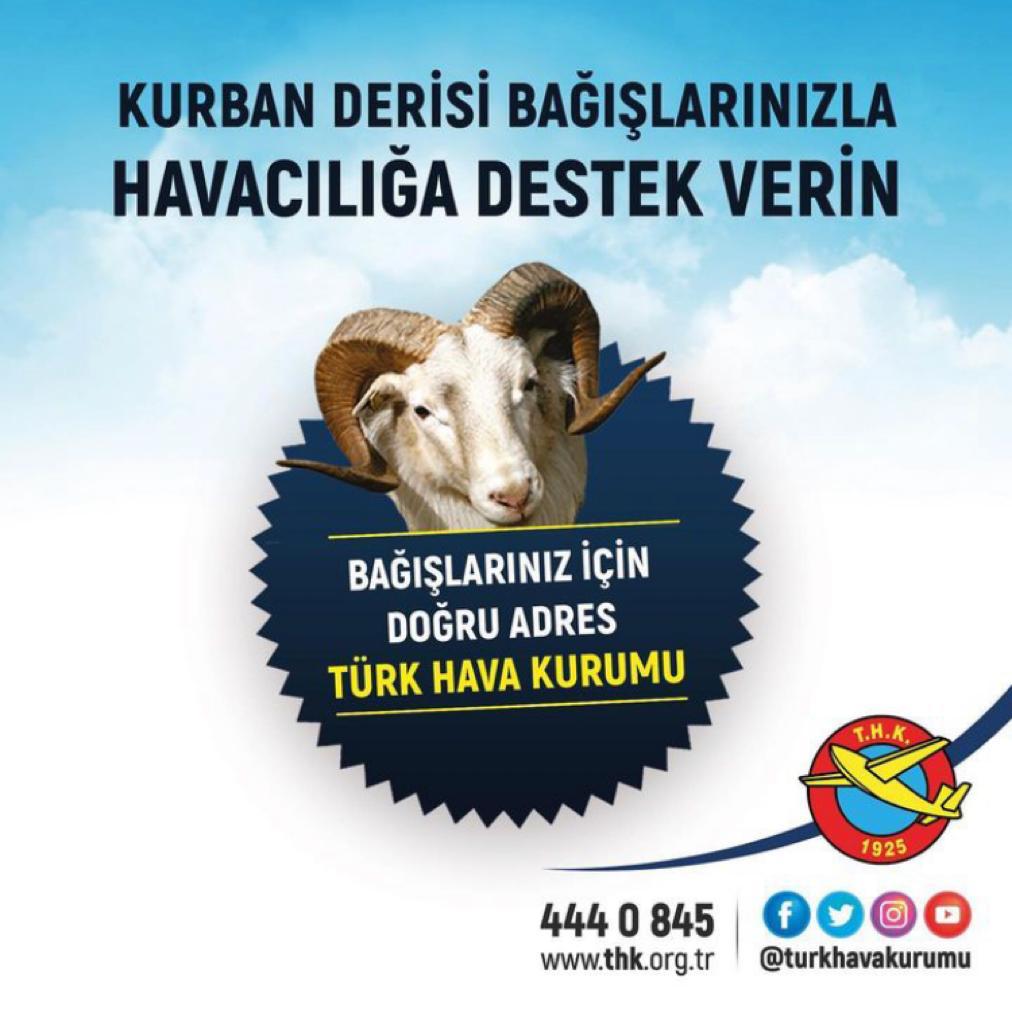 KURBAN DERİLERİ THK'NA!..