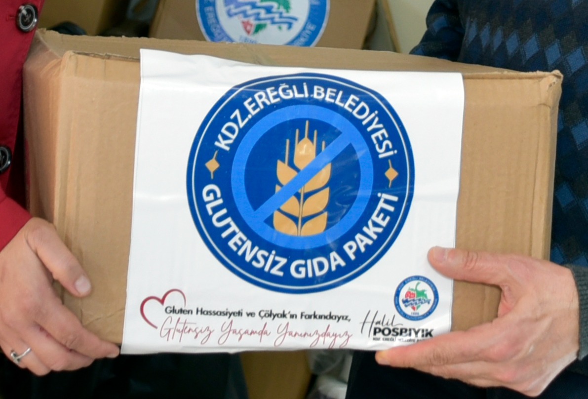 KDZ.EREĞLİ BELEDİYESİ'NDEN, ÇÖLYAK HASTALARINA GLÜTENSİZ GIDA DESTEĞİ