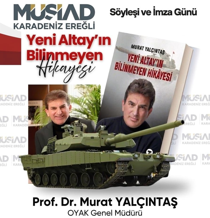 OYAK GENEL MÜDÜRÜ YALÇINTAŞ'TAN SÖYLEŞİ VE İMZA GÜNÜ