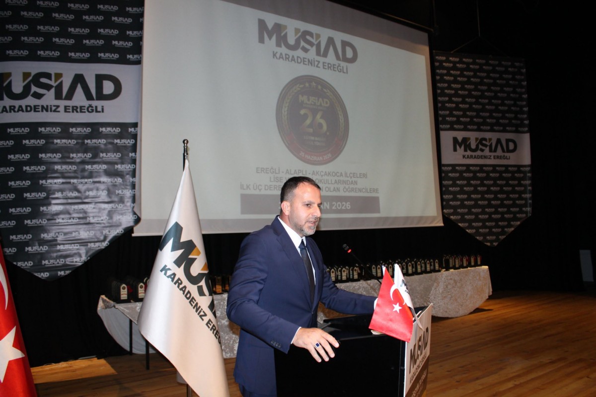 26. MÜSİAD EĞİTİM BAŞARI ÖDÜL TÖRENİ PROGRAMINA KATKI VE KATILIM SAĞLAYANLARA TEŞEKKÜR