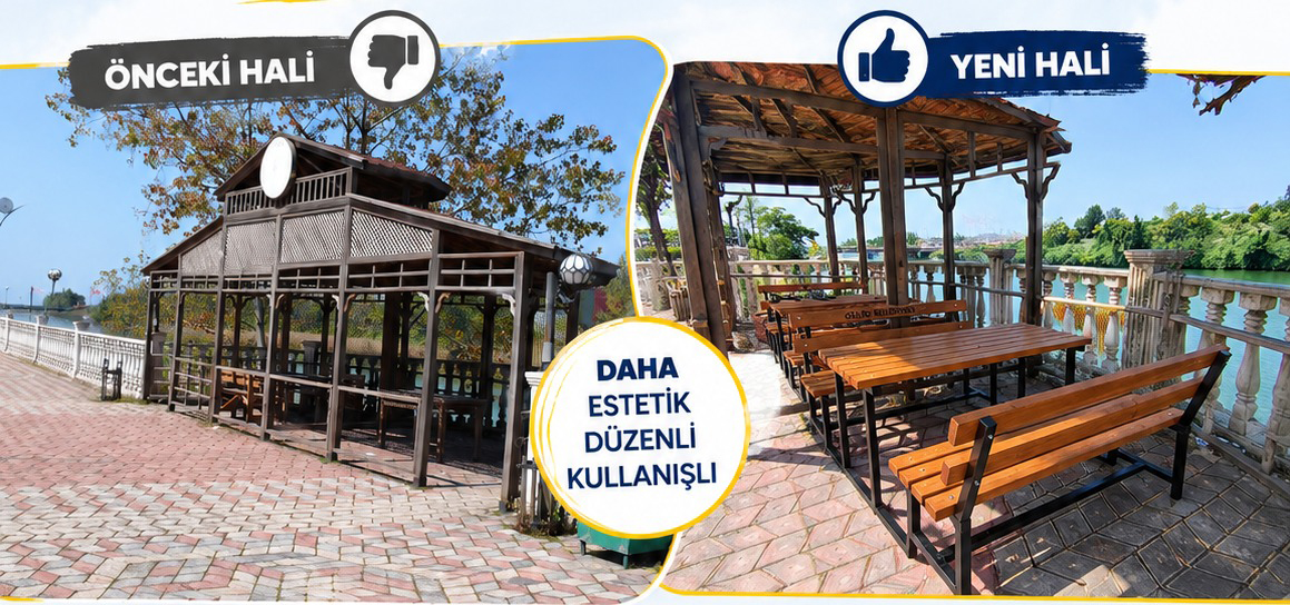 Gülüç sahili yepyeni görünümüne kavuştu