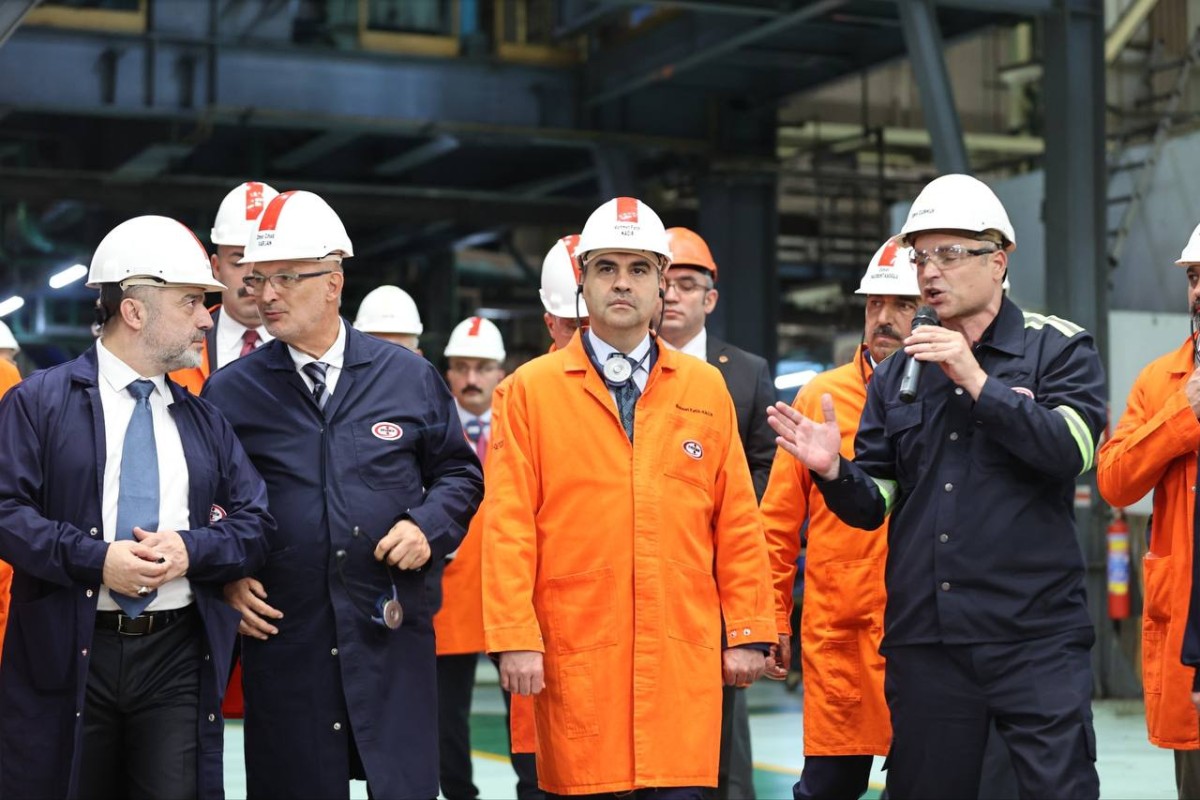 BAKAN KACIR,ERDEMİR'İ ZİYARET ETTİ