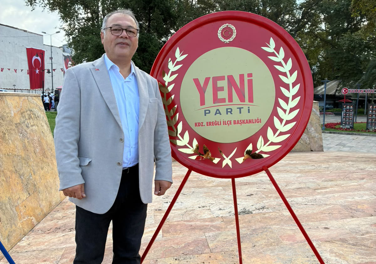MUHİTTİN DİKMEN, YENİ PARTİ KDZ. EREĞLİ İLÇE BAŞKANLIĞINA ADAY