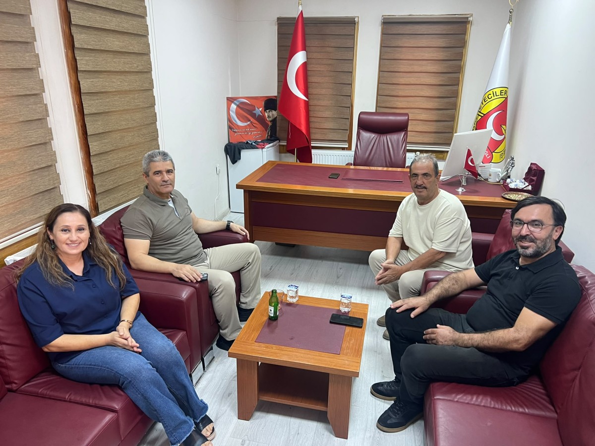 EMNİYET MÜDÜRÜ HASAN ÜNLÜ'DEN EGD'YE VEDA ZİYARETİ