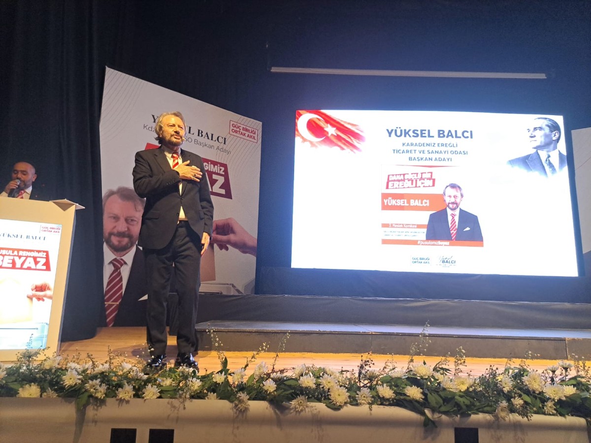 YÜKSEL BALCI: “GELİN, EREĞLİ’NİN BAŞARI HİKÂYESİNİ BİRLİKTE YAZALIM”